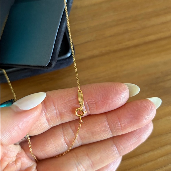 Tiffany 18k Rose Gold Necklace - Picture 4 of 6
